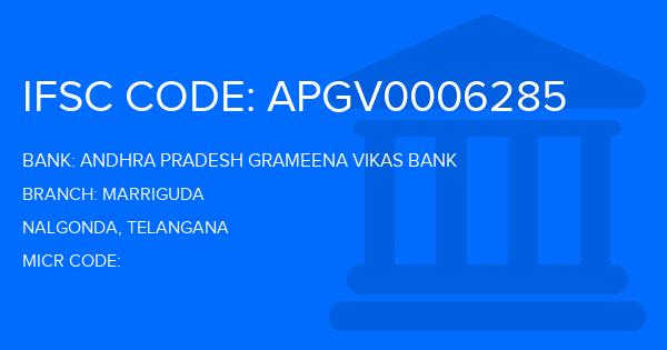 Andhra Pradesh Grameena Vikas Bank (APGVB) Marriguda Branch IFSC Code