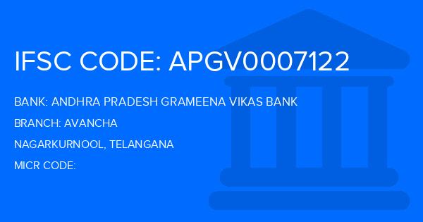 Andhra Pradesh Grameena Vikas Bank (APGVB) Avancha Branch IFSC Code