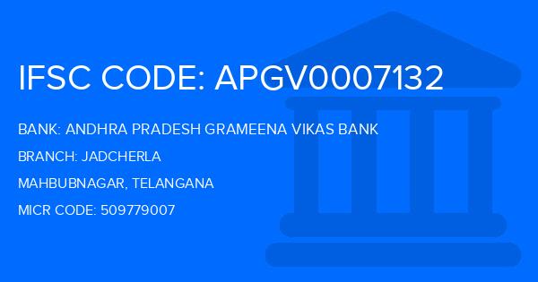 Andhra Pradesh Grameena Vikas Bank (APGVB) Jadcherla Branch IFSC Code