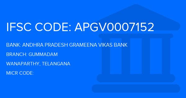 Andhra Pradesh Grameena Vikas Bank (APGVB) Gummadam Branch IFSC Code