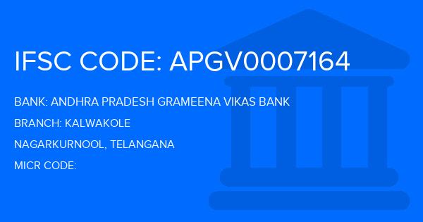 Andhra Pradesh Grameena Vikas Bank (APGVB) Kalwakole Branch IFSC Code