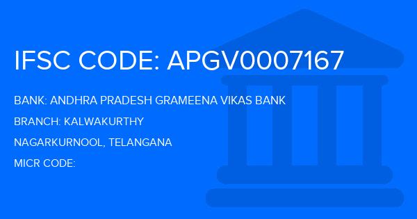 Andhra Pradesh Grameena Vikas Bank (APGVB) Kalwakurthy Branch IFSC Code