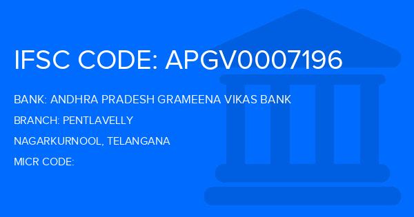 Andhra Pradesh Grameena Vikas Bank (APGVB) Pentlavelly Branch IFSC Code