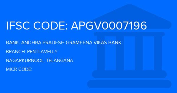 Andhra Pradesh Grameena Vikas Bank (APGVB) Pentlavelly Branch IFSC Code