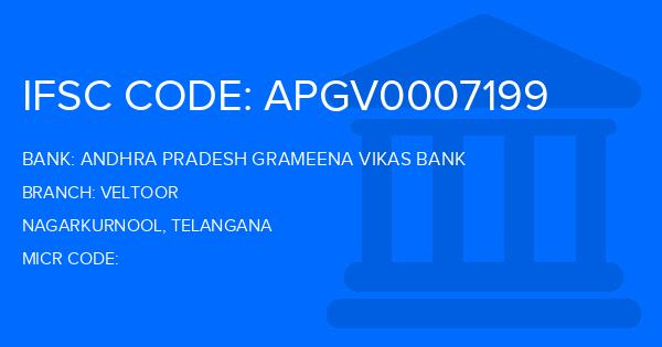 Andhra Pradesh Grameena Vikas Bank (APGVB) Veltoor Branch IFSC Code