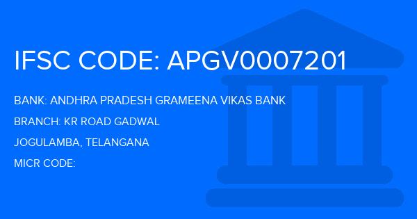 Andhra Pradesh Grameena Vikas Bank (APGVB) Kr Road Gadwal Branch IFSC Code