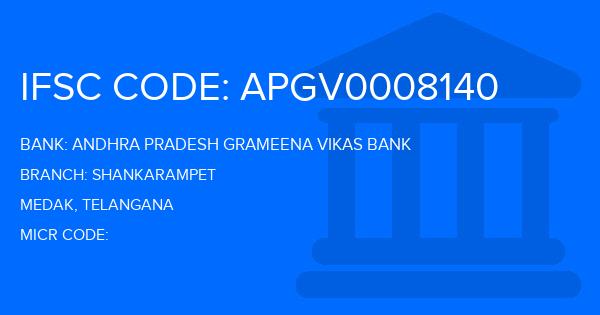 Andhra Pradesh Grameena Vikas Bank (APGVB) Shankarampet Branch IFSC Code