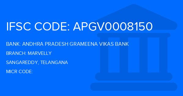 Andhra Pradesh Grameena Vikas Bank (APGVB) Marvelly Branch IFSC Code