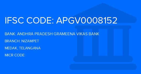 Andhra Pradesh Grameena Vikas Bank (APGVB) Nizampet Branch IFSC Code