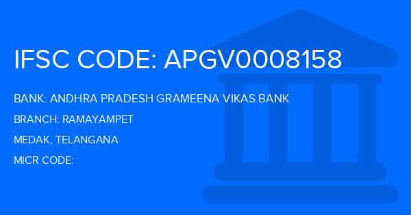Andhra Pradesh Grameena Vikas Bank (APGVB) Ramayampet Branch IFSC Code