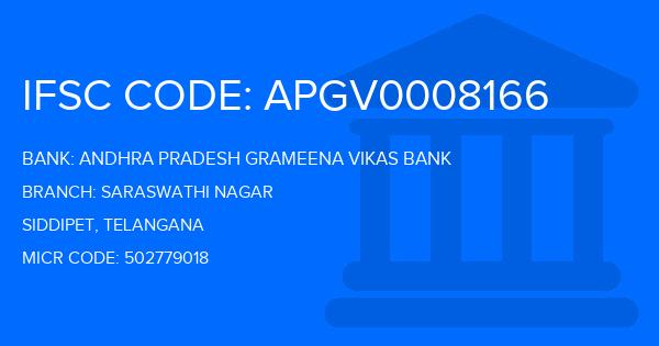 Andhra Pradesh Grameena Vikas Bank (APGVB) Saraswathi Nagar Branch IFSC Code