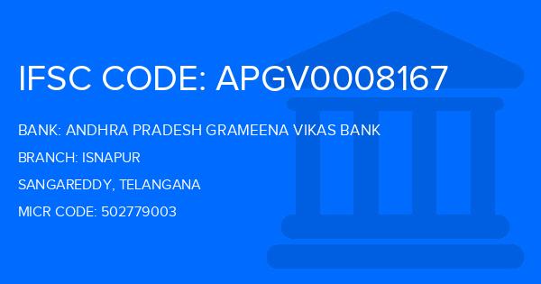 Andhra Pradesh Grameena Vikas Bank (APGVB) Isnapur Branch IFSC Code