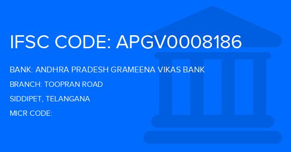 Andhra Pradesh Grameena Vikas Bank (APGVB) Toopran Road Branch IFSC Code
