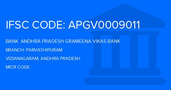 Andhra Pradesh Grameena Vikas Bank (APGVB) Parvathipuram Branch IFSC Code