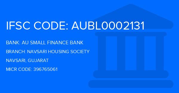 Au Small Finance Bank (AU BANK) Navsari Housing Society Branch IFSC Code