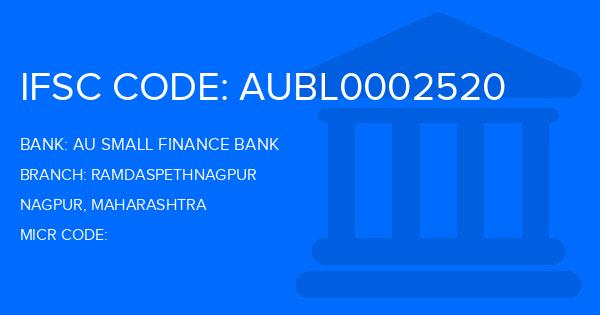 Au Small Finance Bank (AU BANK) Ramdaspethnagpur Branch IFSC Code