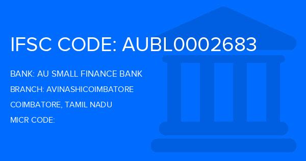 Au Small Finance Bank (AU BANK) Avinashicoimbatore Branch IFSC Code