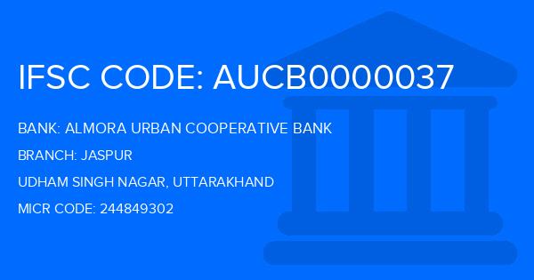 Almora Urban Cooperative Bank Jaspur Branch IFSC Code