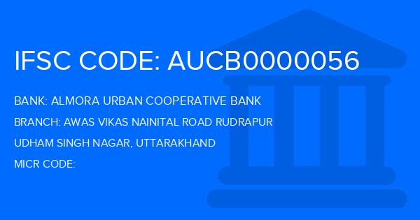 Almora Urban Cooperative Bank Awas Vikas Nainital Road Rudrapur Branch IFSC Code
