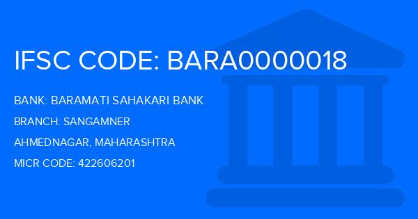 Baramati Sahakari Bank Sangamner Branch IFSC Code