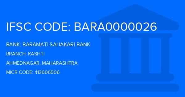 Baramati Sahakari Bank Kashti Branch IFSC Code