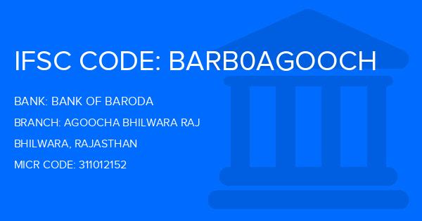 Bank Of Baroda (BOB) Agoocha Bhilwara Raj Branch IFSC Code
