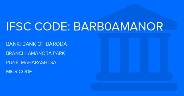 Bank Of Baroda (BOB) Amanora Park Branch IFSC Code