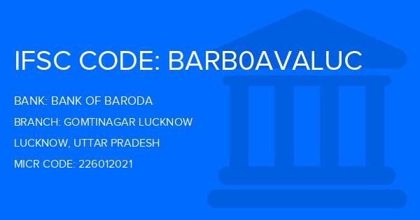 Bank Of Baroda (BOB) Gomtinagar Lucknow Branch IFSC Code