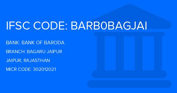 Bank Of Baroda (BOB) Bagaru Jaipur Branch IFSC Code