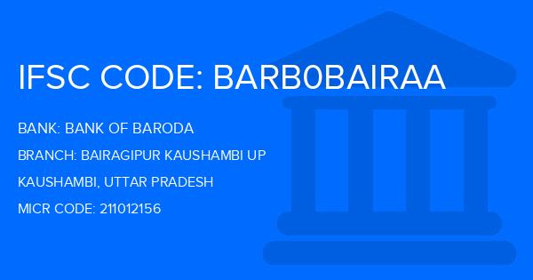 Bank Of Baroda (BOB) Bairagipur Kaushambi Up Branch IFSC Code