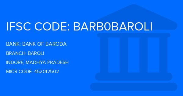 Bank Of Baroda (BOB) Baroli Branch IFSC Code