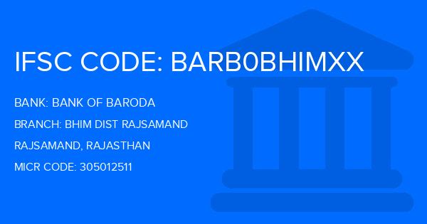 Bank Of Baroda (BOB) Bhim Dist Rajsamand Branch IFSC Code
