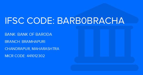 Bank Of Baroda (BOB) Bramhapuri Branch IFSC Code