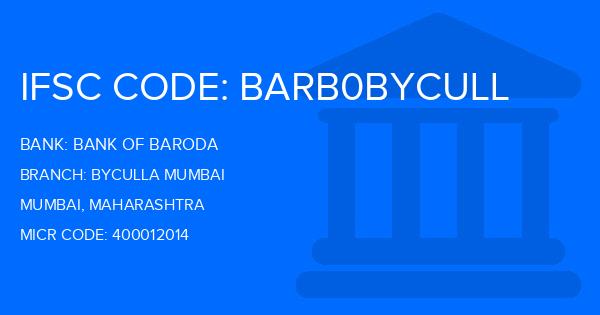 Bank Of Baroda (BOB) Byculla Mumbai Branch IFSC Code