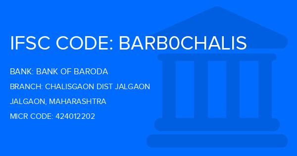 Bank Of Baroda (BOB) Chalisgaon Dist Jalgaon Branch IFSC Code
