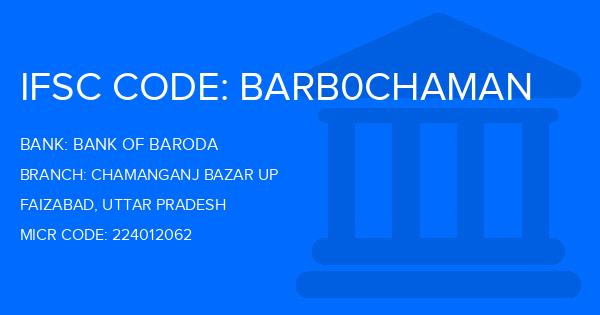 Bank Of Baroda (BOB) Chamanganj Bazar Up Branch IFSC Code