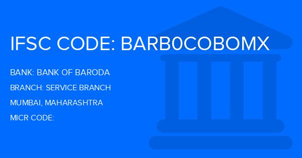 Bank Of Baroda (BOB) Service Branch