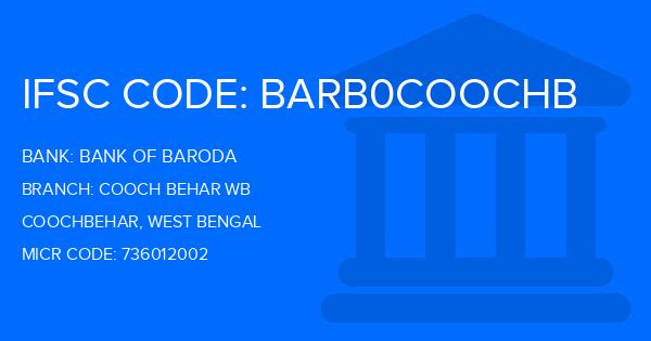 Bank Of Baroda (BOB) Cooch Behar Wb Branch IFSC Code