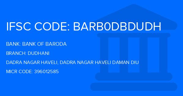 Bank Of Baroda (BOB) Dudhani Branch IFSC Code