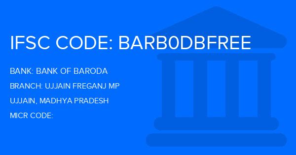 Bank Of Baroda (BOB) Ujjain Freganj Mp Branch IFSC Code