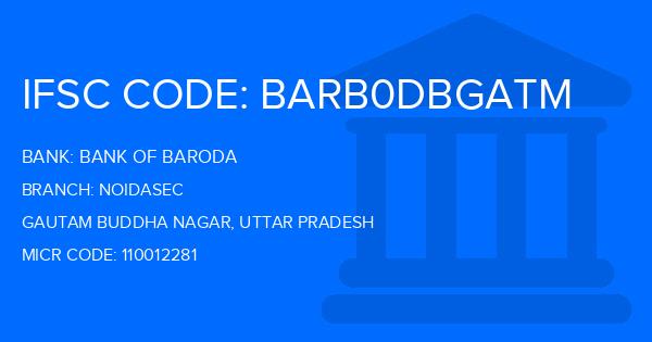 Bank Of Baroda (BOB) Noidasec Branch IFSC Code