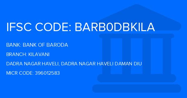 Bank Of Baroda (BOB) Kilavani Branch IFSC Code