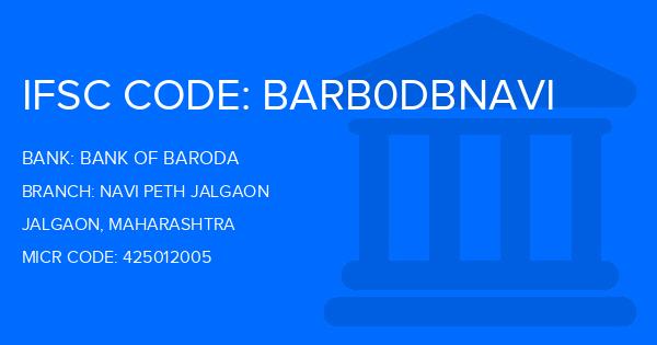 Bank Of Baroda (BOB) Navi Peth Jalgaon Branch IFSC Code