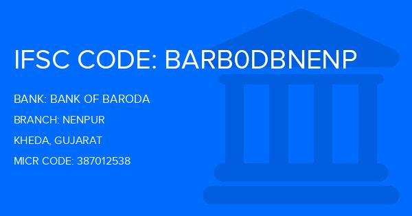 Bank Of Baroda (BOB) Nenpur Branch IFSC Code