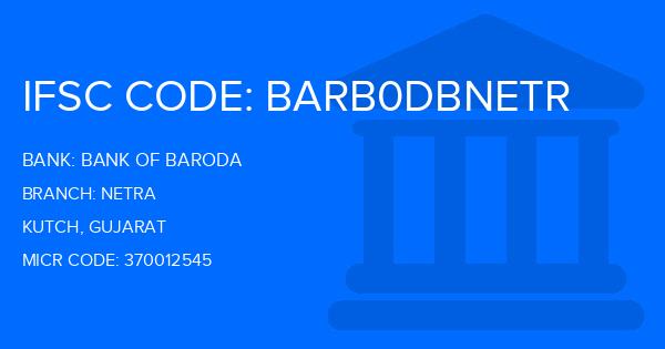 Bank Of Baroda (BOB) Netra Branch IFSC Code