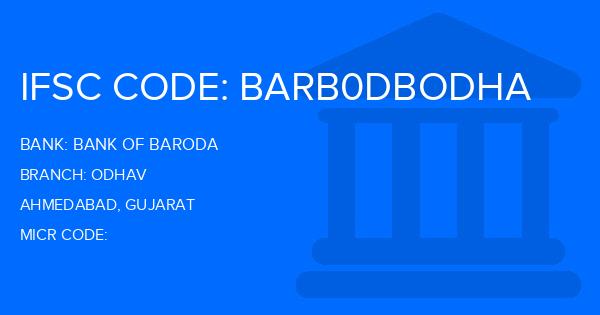 Bank Of Baroda (BOB) Odhav Branch IFSC Code