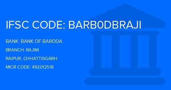 Bank Of Baroda (BOB) Rajim Branch IFSC Code