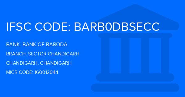 Bank Of Baroda (BOB) Sector Chandigarh Branch IFSC Code