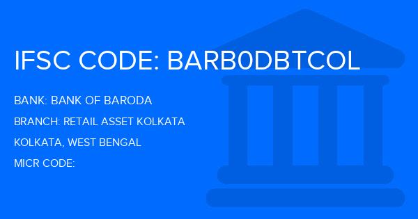 Bank Of Baroda (BOB) Retail Asset Kolkata Branch IFSC Code