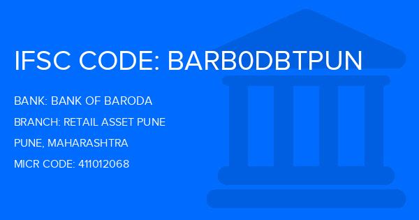 Bank Of Baroda (BOB) Retail Asset Pune Branch IFSC Code